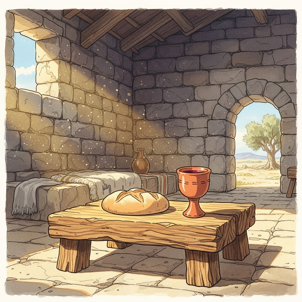Mesa com Pão